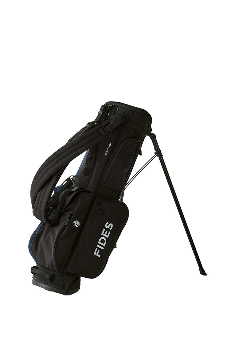 FIDES x JONES スタンドキャディバッグ ブラックヘッドカバー付き JONES Rover Stand FIDES別注〈BLACK〉