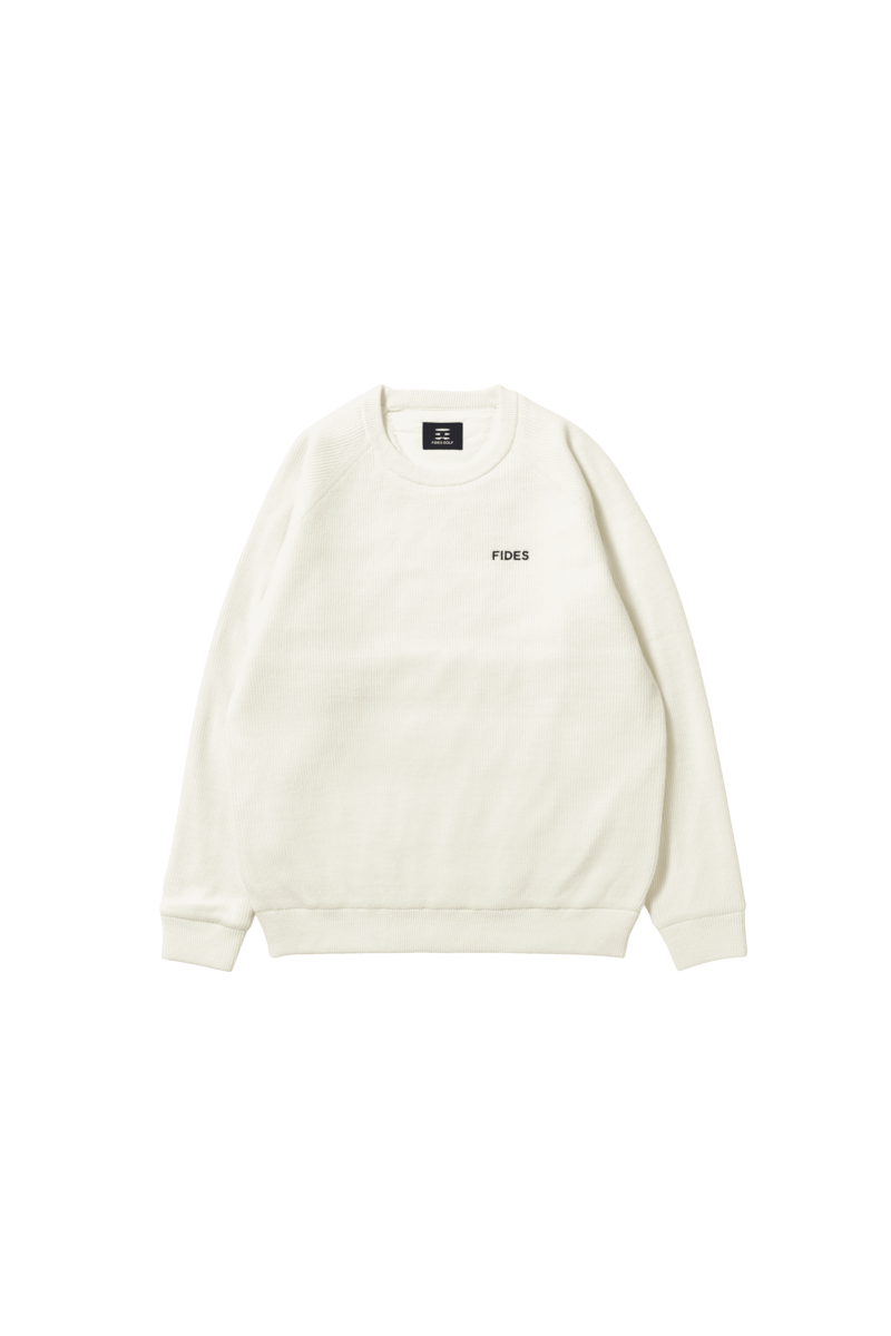 FIDES GOLF CREW NECK LINING KNIT サイズ　L CREW NECK LINING KNIT – FIDES