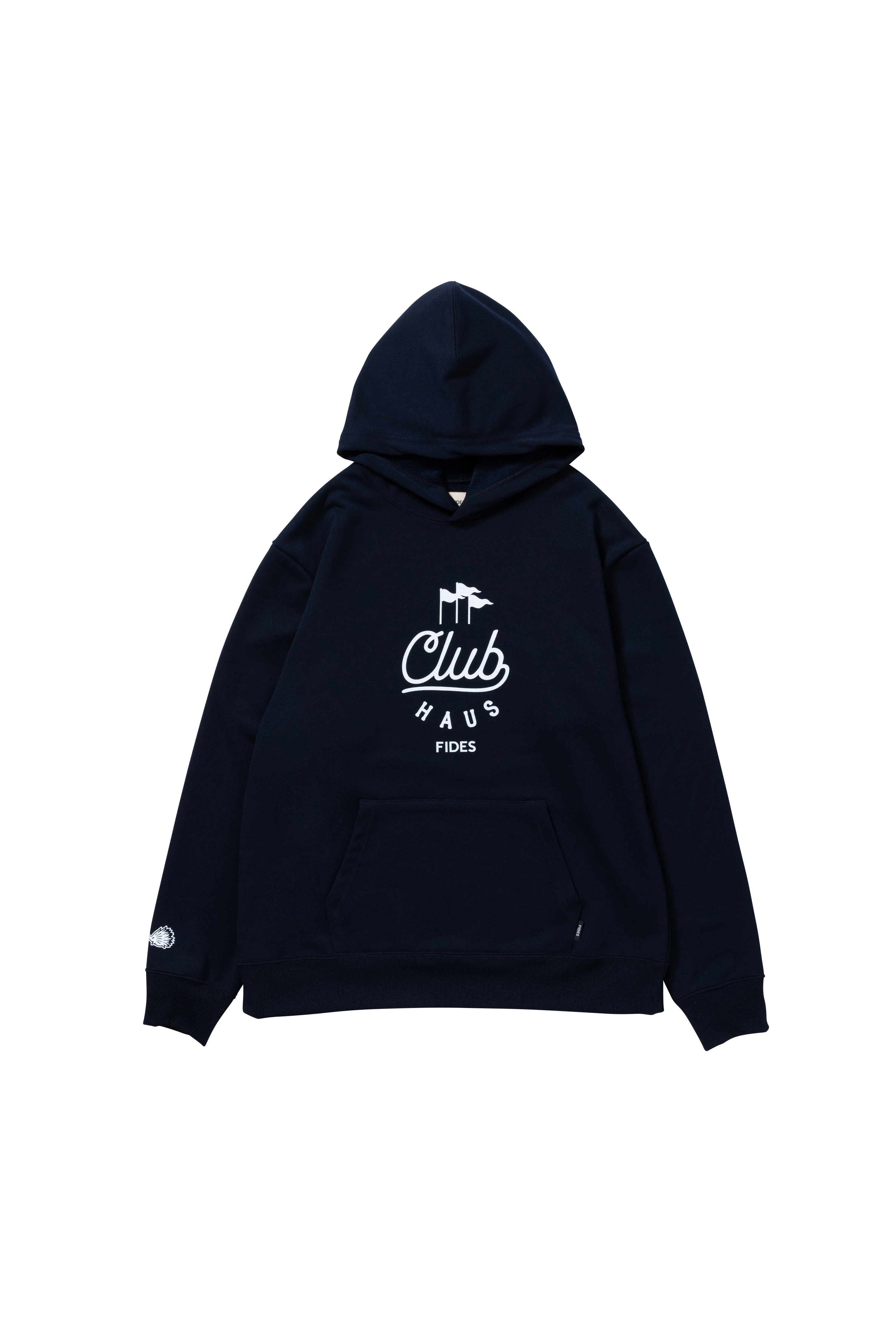 CLUBHAUS × FIDES コラボ　パーカー FIDES × CLUBHAUS LOGO PARKA