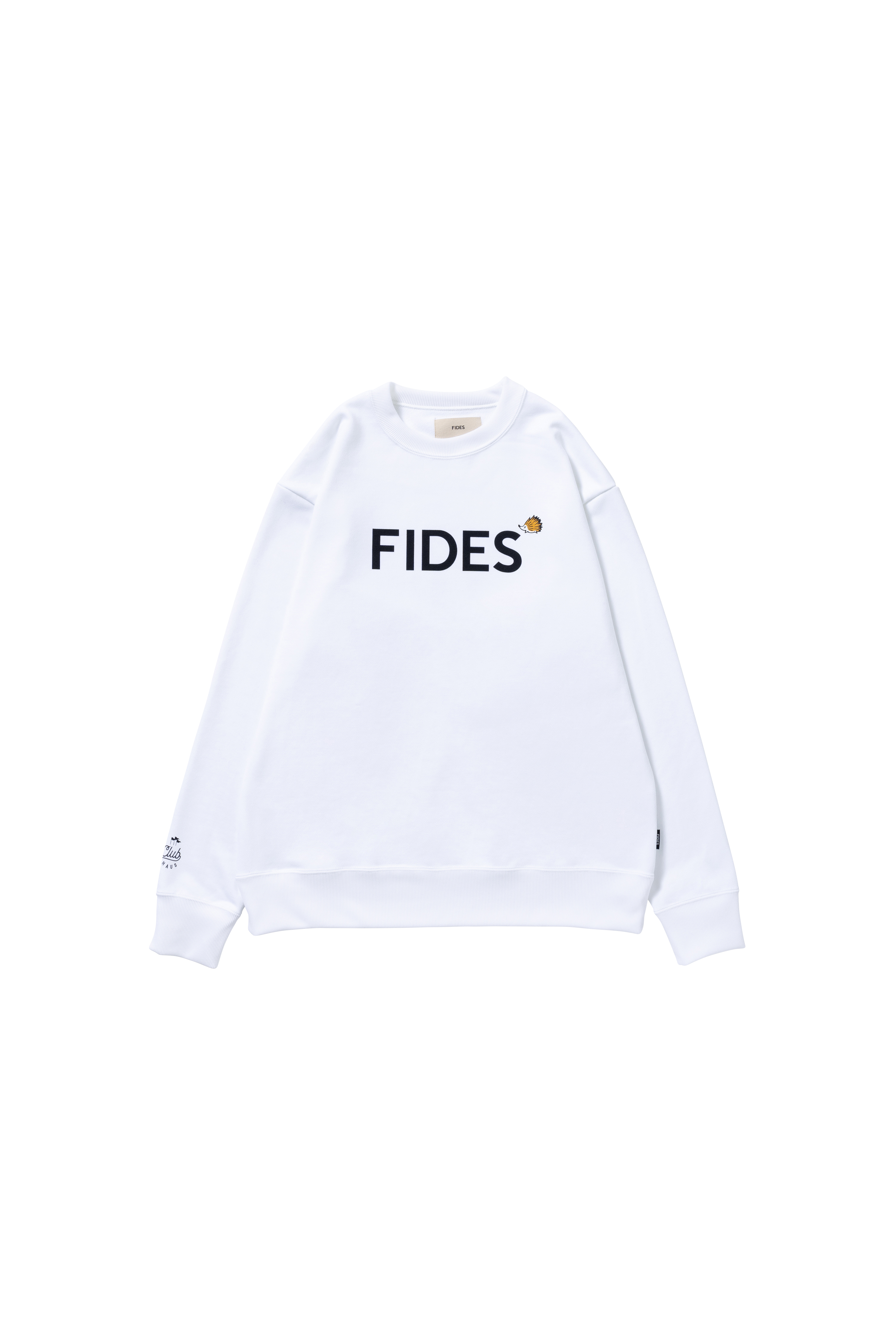 FIDES × CLUBHAUS LOGO CREW NECK