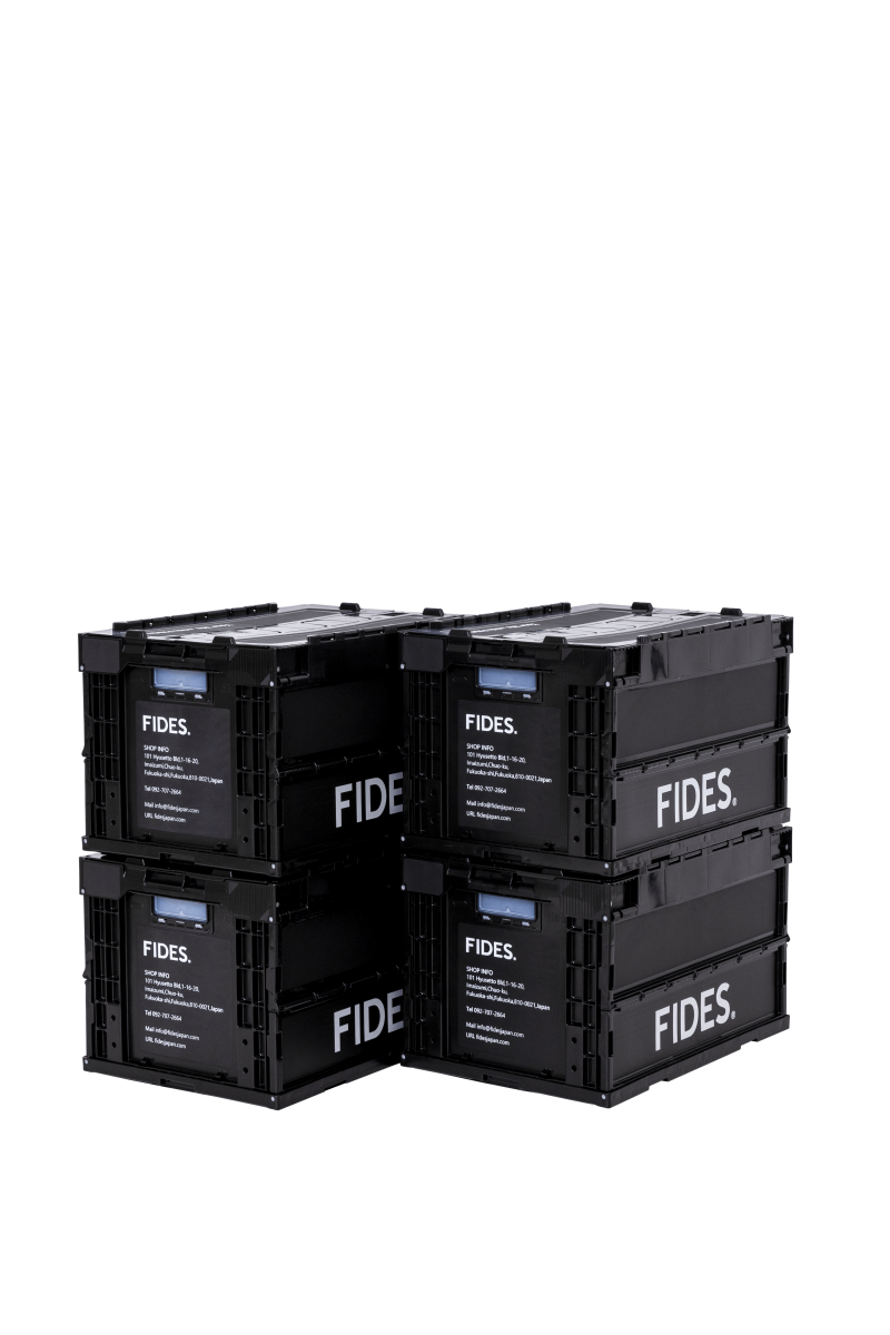 送料込!廃盤☆希少☆FIDESコンテナボックスブラック 送料込!廃盤☆希少☆FIDESコンテナボックスブラック