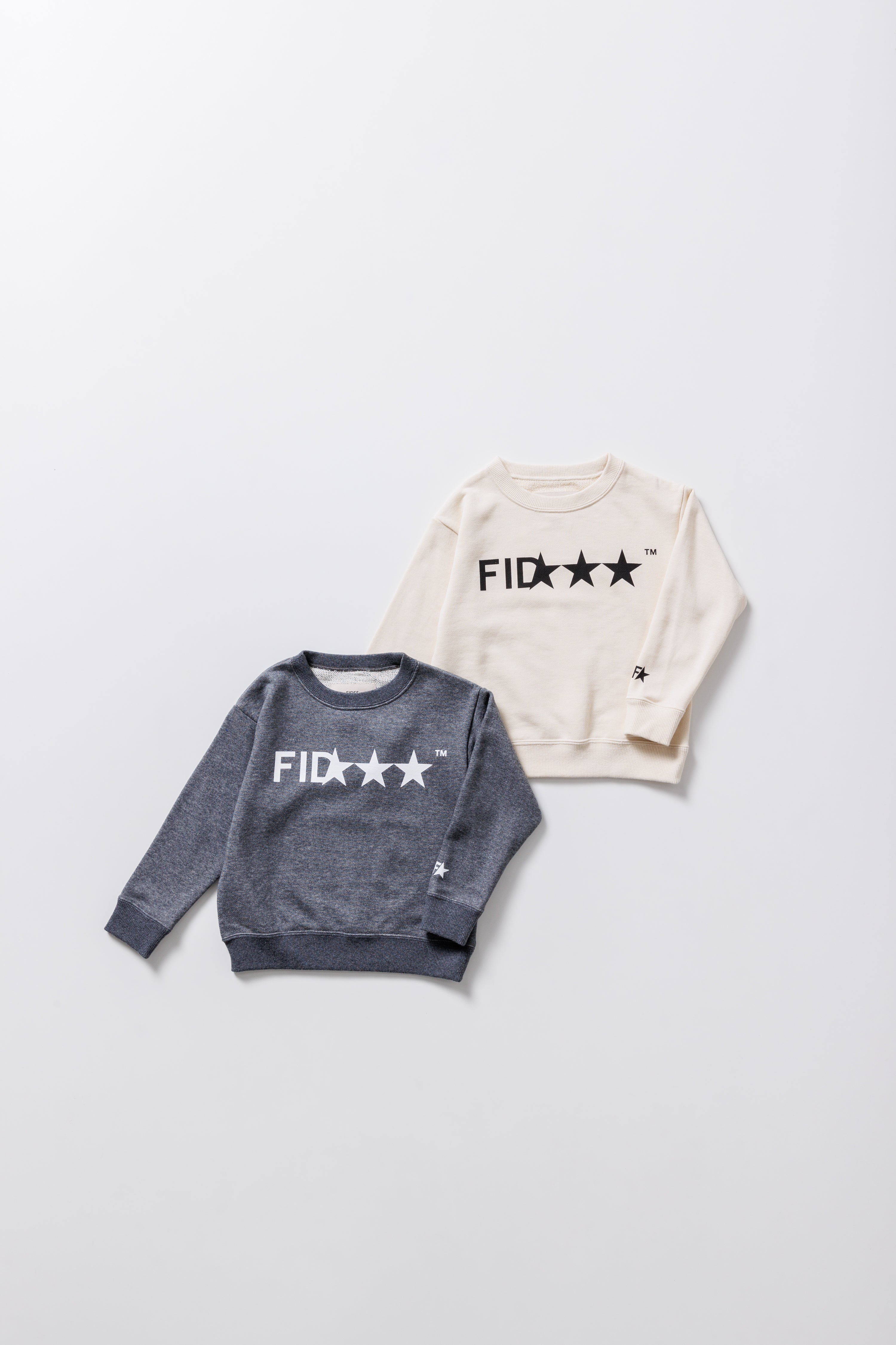 FIDES×FIRSTORDER CREW NECK SWEAT KIDS