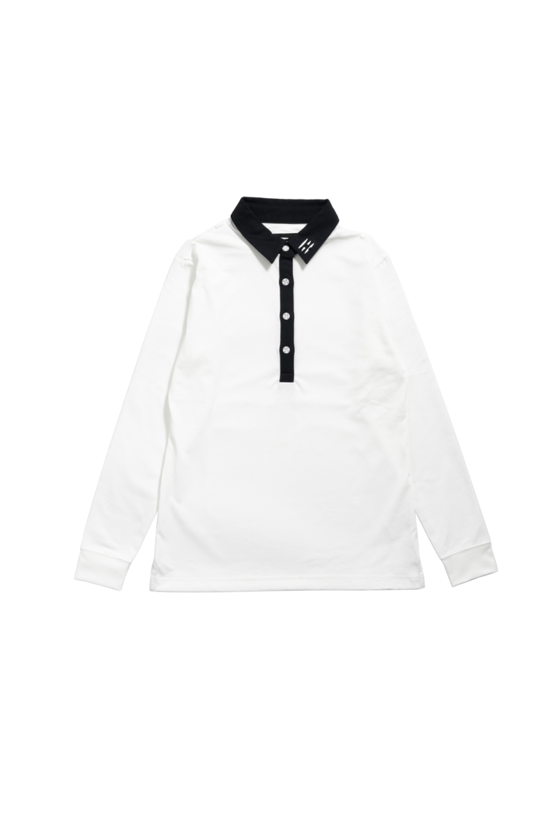 STRETCH POLO L/S WOMEN