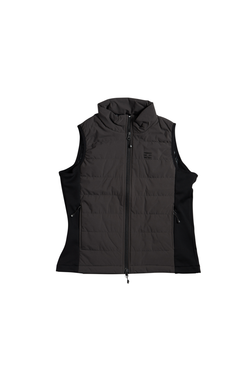 PADDED FULL ZIP VEST WOMEN