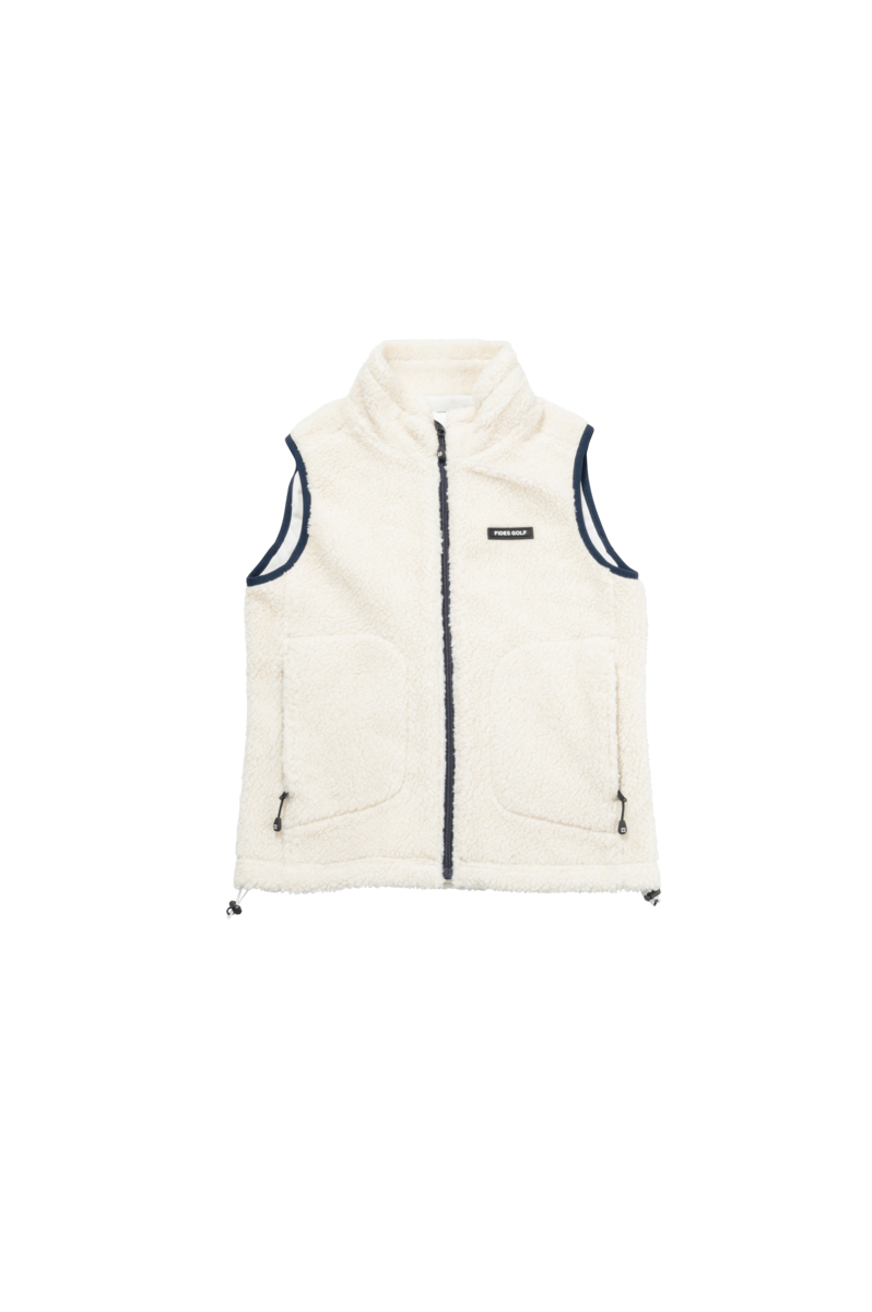 FULL ZIP BOA VEST WOMEN