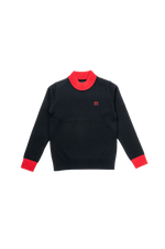 MOCK NECK KNIT WOMEN