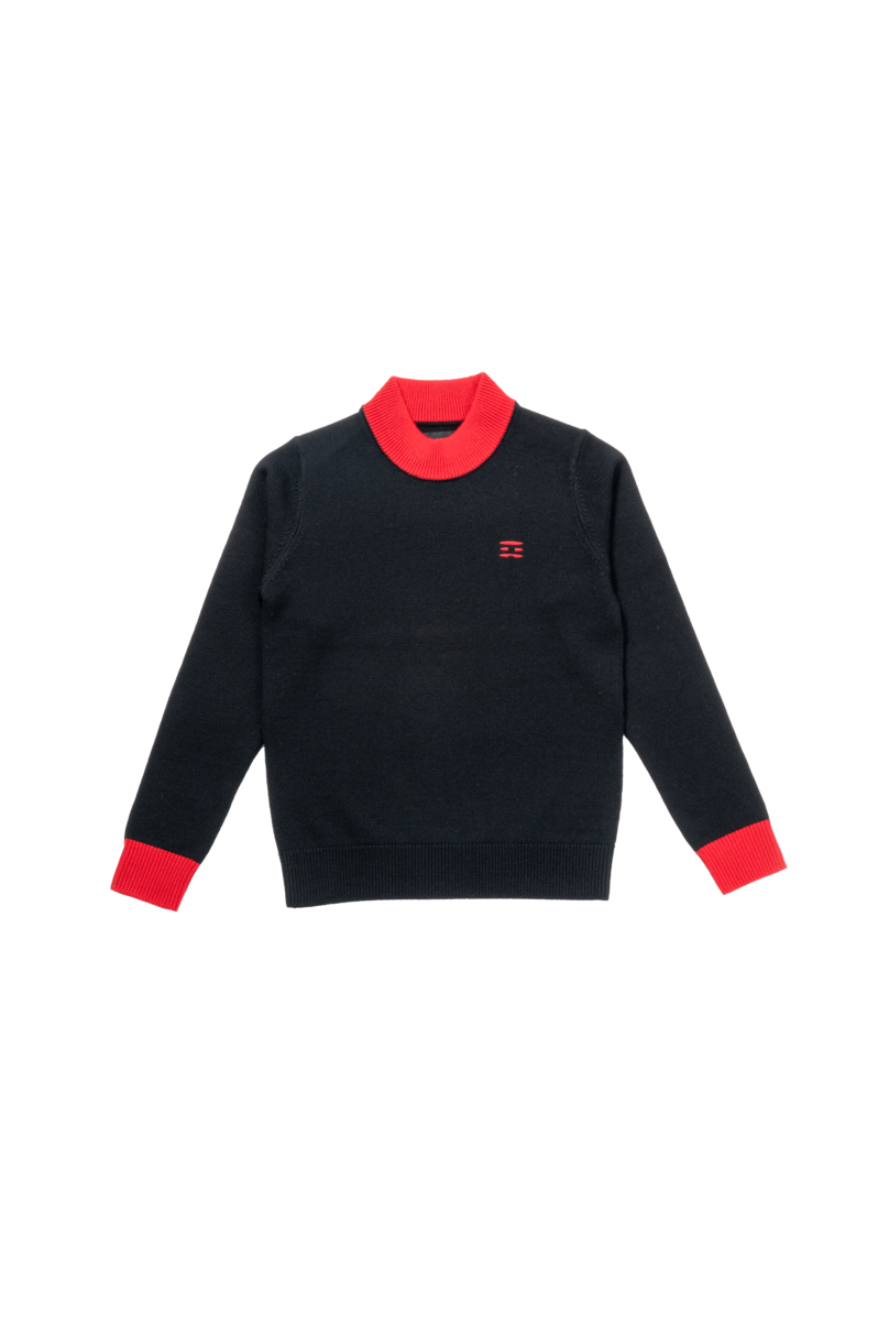 MOCK NECK KNIT WOMEN