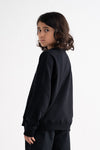 OVERLAP LOGO CREW NECK SWEAT KIDS
