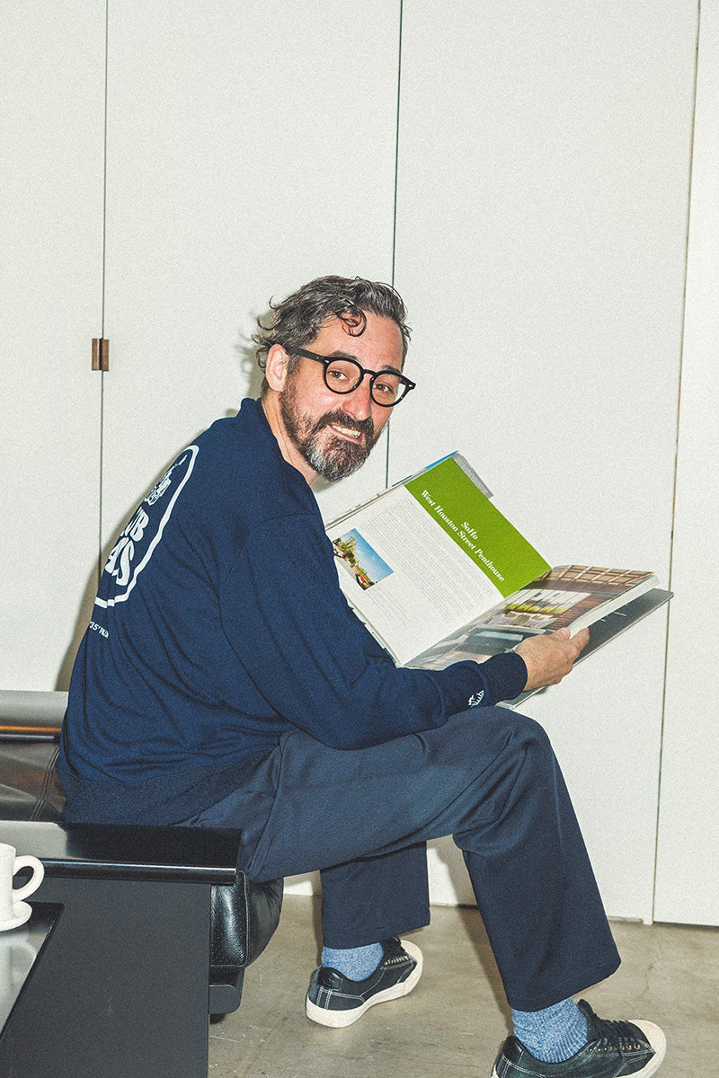 FIDES × CLUBHAUS LOGO CREW NECK