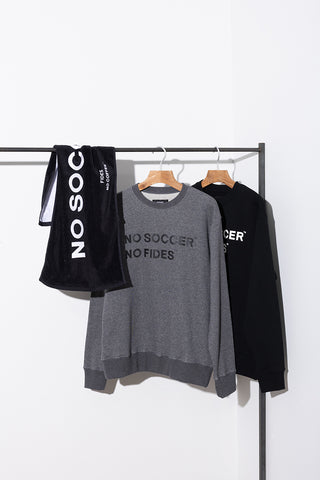 NO SOCCER CREW NECK SWEAT 2023 – FIDES