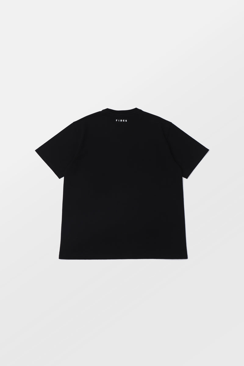 新品 FIDES Tシャツ ブラック S LOGO S/S – FIDES