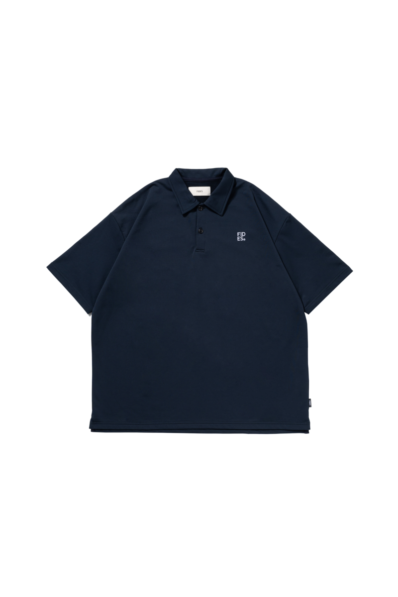 2LINE LOGO SWEAT POLO S/S