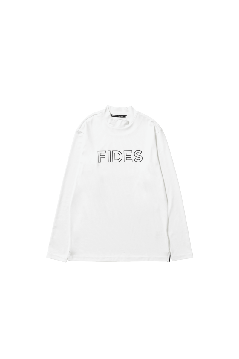 LOGO MOCK NECK L/S