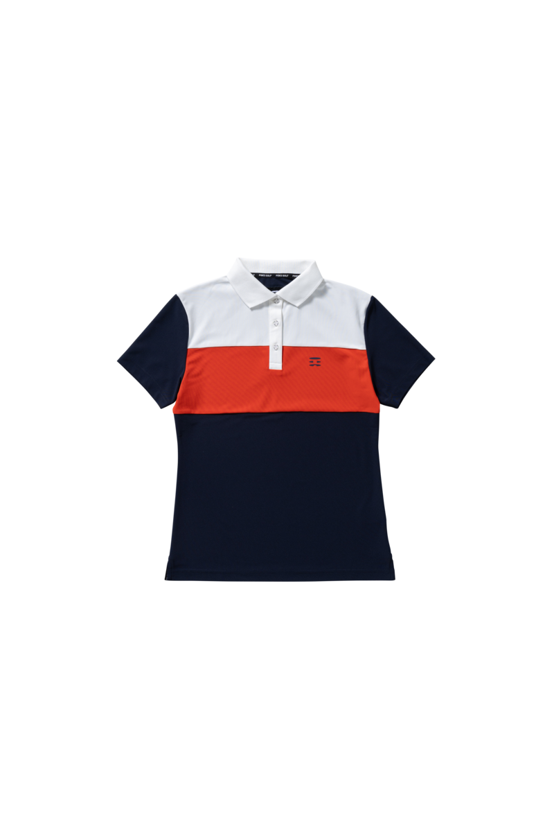 TRICOLOR POLO S/S WOMEN