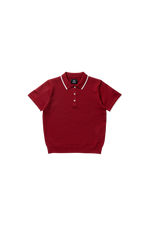 KNIT POLO S/S WOMEN