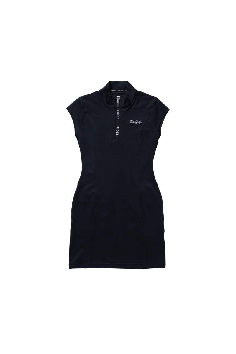 STRETCH MOCK NECK ONE PIECE F/S WOMEN
