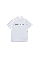 STRETCH LOGO MOCK NECK S/S
