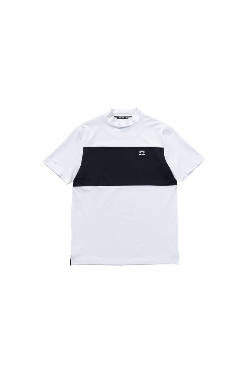 STRETCH  SWITCHING MOCK NECK S/S