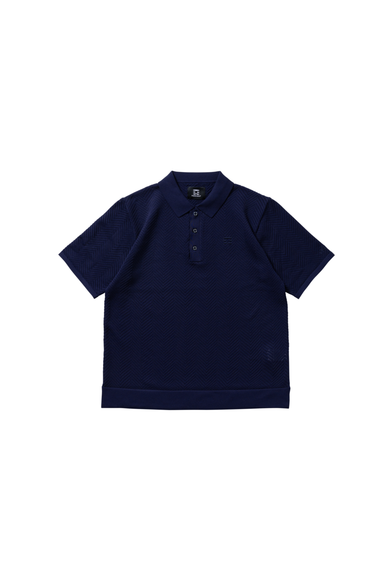 KNIT POLO S/S