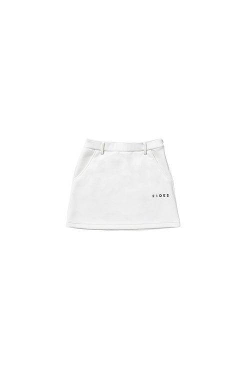 FIDES GOLF ホワイト コットンスカート レディース ゴルフ FIDES FIDES GOLF ホワイト コットンスカート レディース ゴルフ FIDES