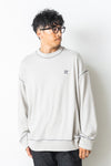 JACQUARD FRENCH TERRY 2LINE LOGO SWEAT