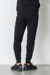 NYLON JACQUARD RIB PANTS