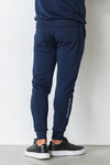 NYLON JACQUARD RIB PANTS