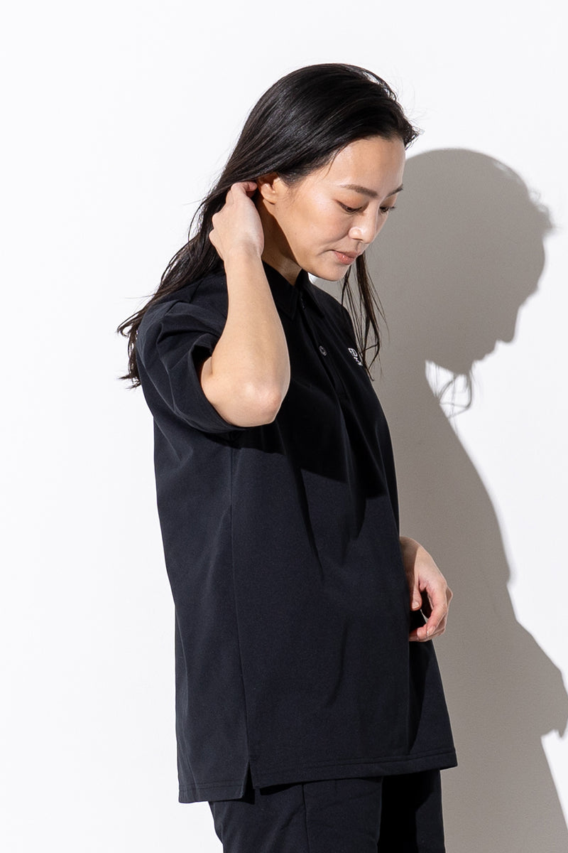 2LINE LOGO SWEAT POLO S/S