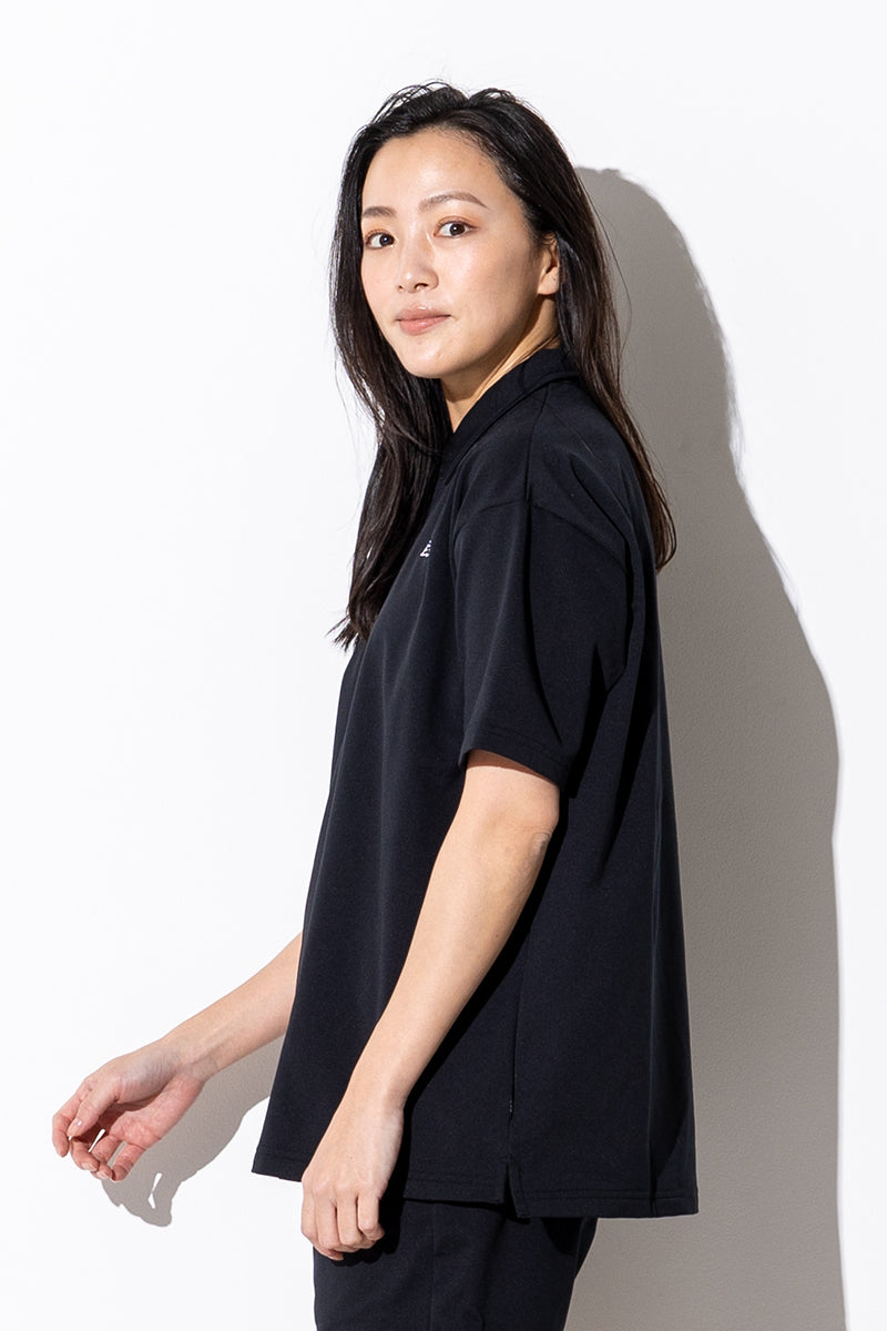2LINE LOGO SWEAT POLO S/S