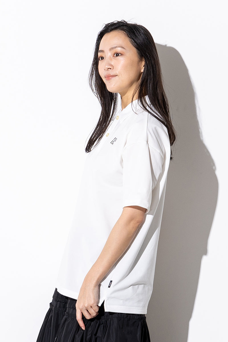 2LINE LOGO SWEAT POLO S/S