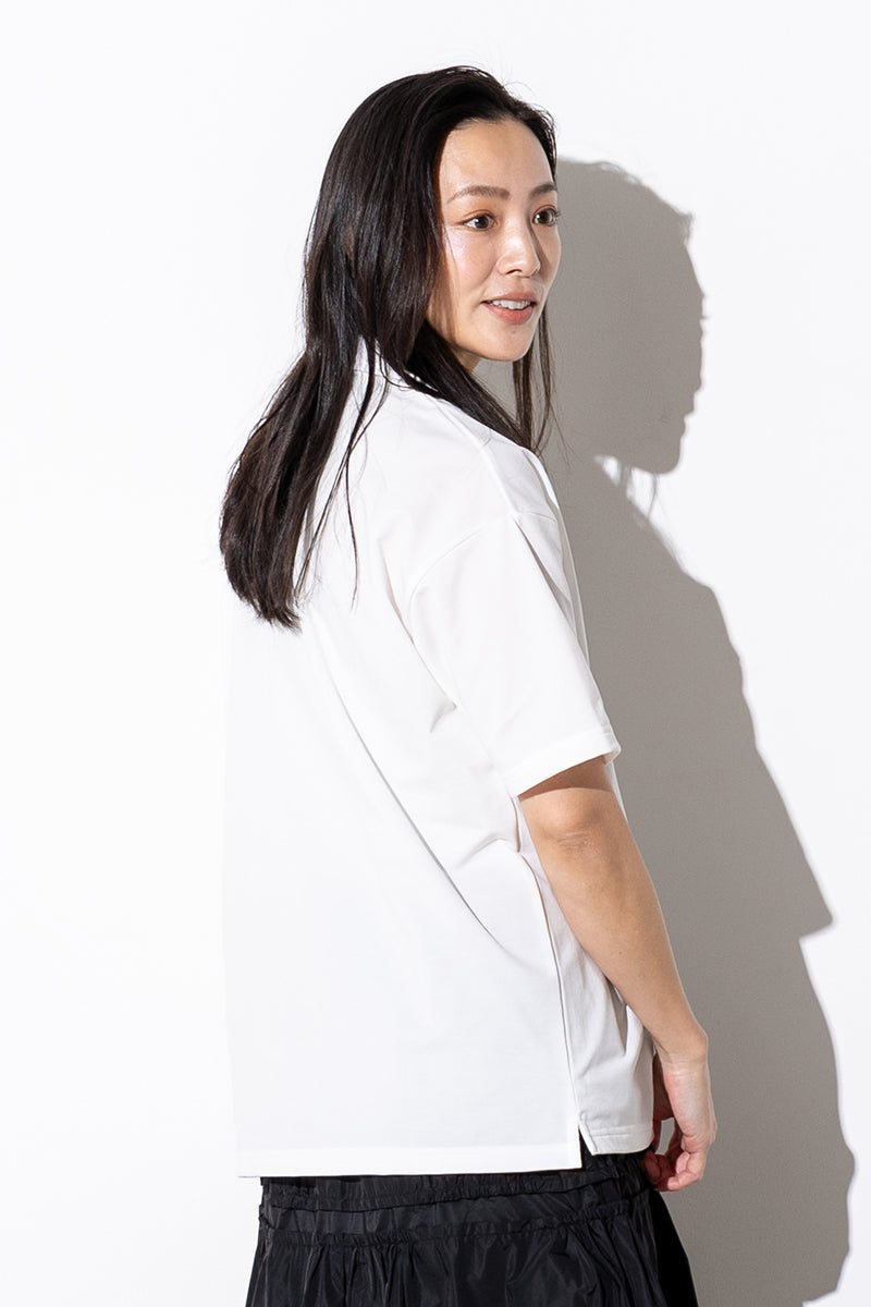 2LINE LOGO SWEAT POLO S/S
