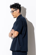 2LINE LOGO SWEAT POLO S/S