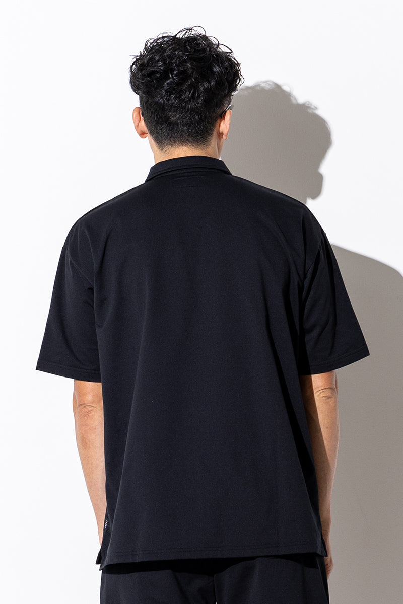 2LINE LOGO SWEAT POLO S/S