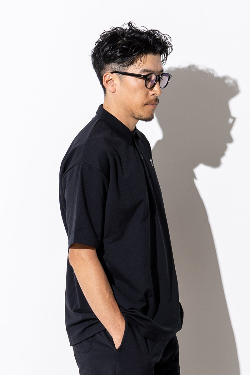 2LINE LOGO SWEAT POLO S/S