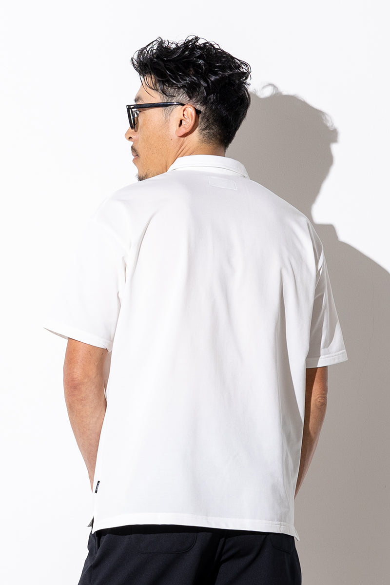 2LINE LOGO SWEAT POLO S/S