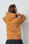 BLUSHED BACK RAGLAN SLEEVE PARKA