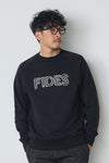 OVERLAP LOGO CREW NECK SWEAT