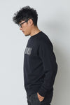 OVERLAP LOGO CREW NECK SWEAT