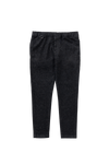 BLACK EASY DENIM PANTS
