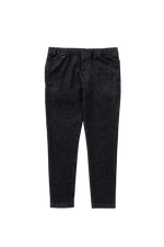 BLACK EASY DENIM PANTS