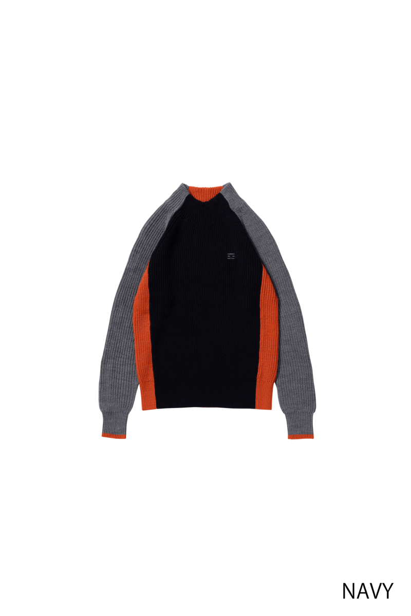 MOCK NECK KNIT WOMEN