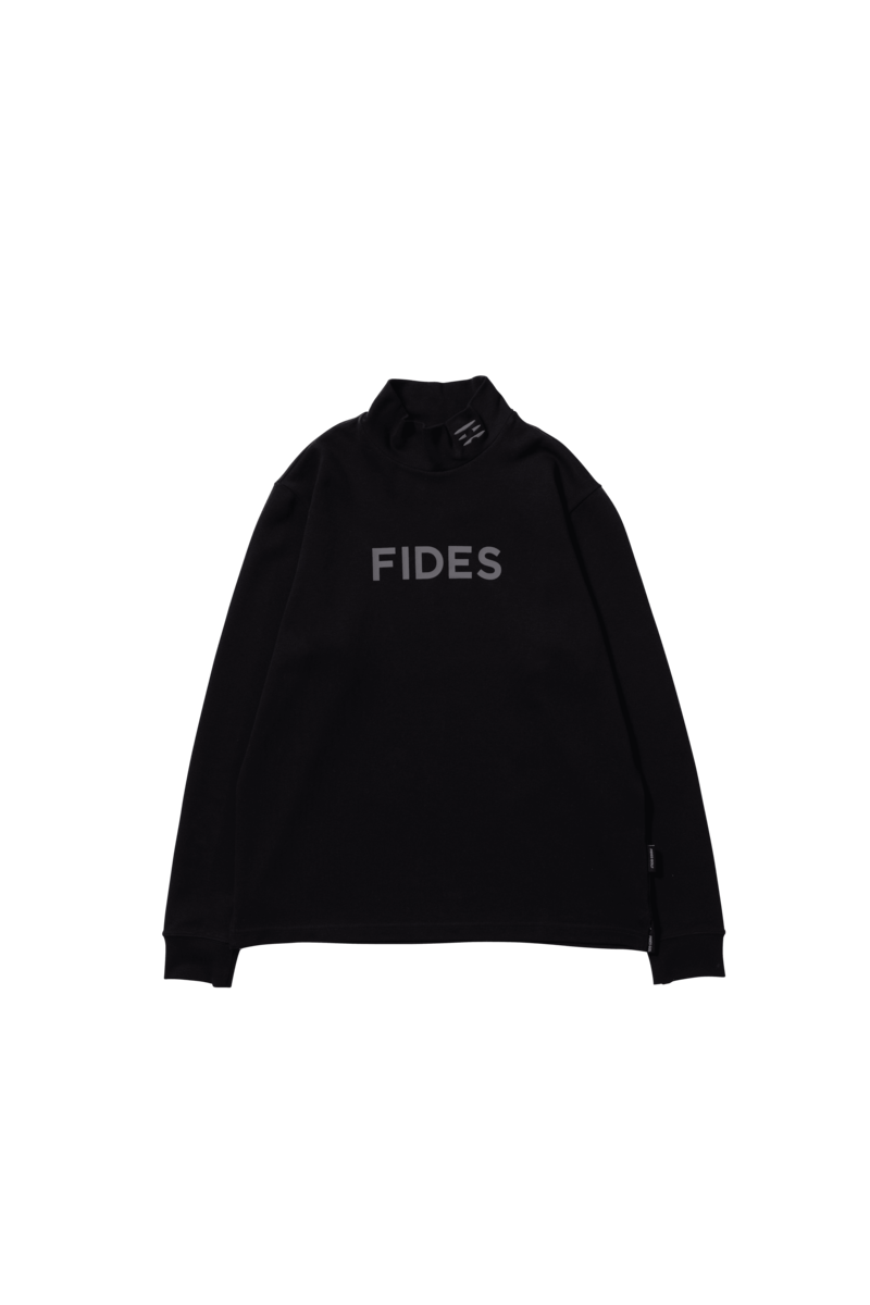 LUX-WARM LOGO MOCK NECK L/S
