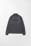 LUX-WARM LOGO MOCK NECK L/S