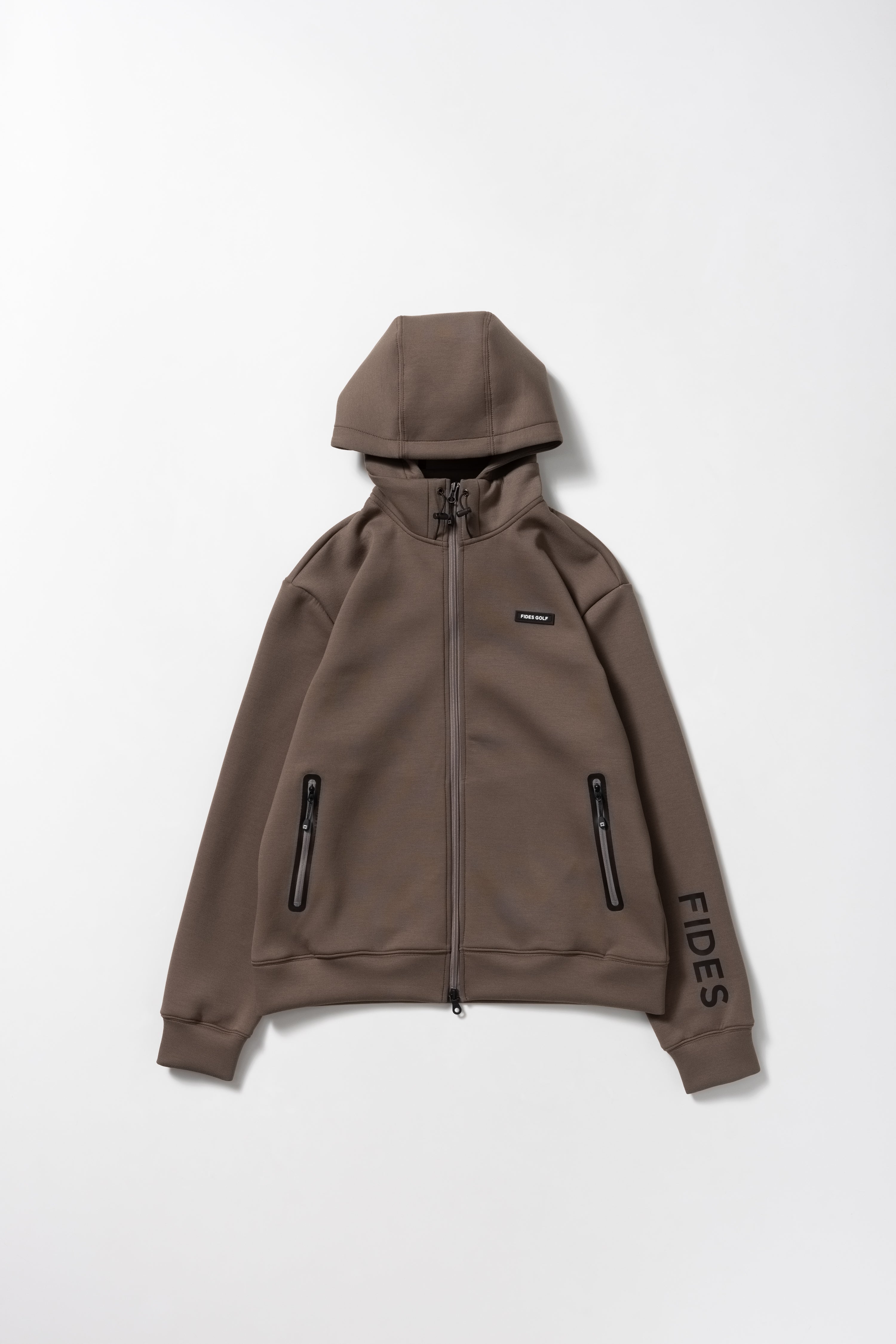 FULL ZIP SWEAT PARKA – FIDES