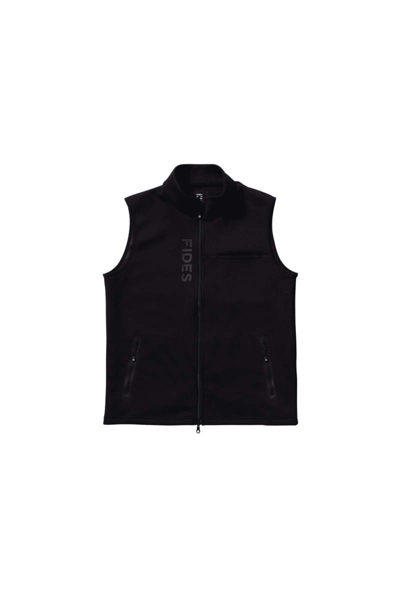 FULL ZIP SWEAT VEST