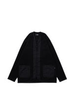 COTTON JERSEY CARDIGAN