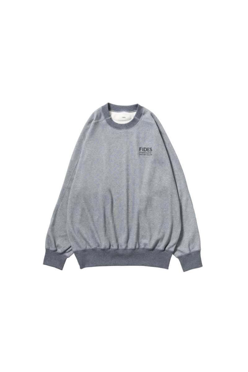 BRUSHED BACK THERMAL CREW NECK