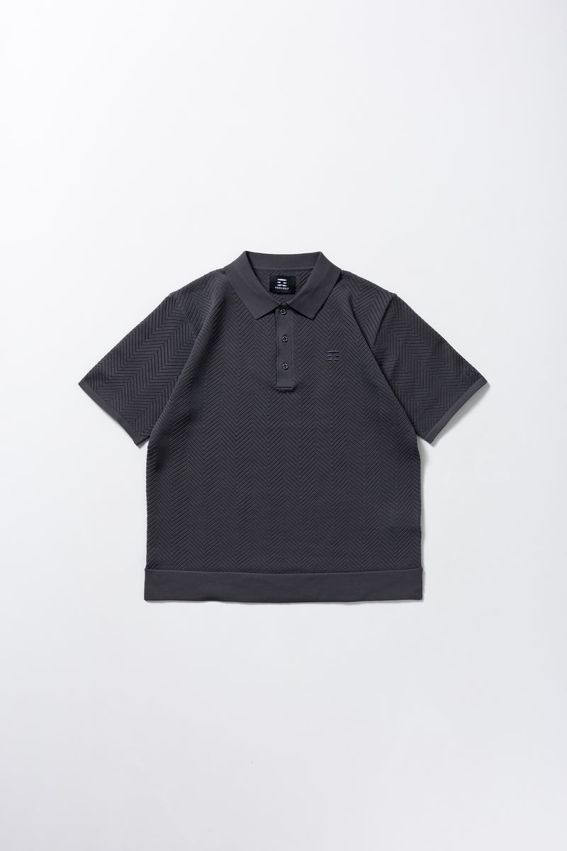 KNIT POLO S/S