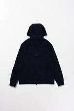 BACK MESH PUNCH FULL ZIP SWEAT PARKA