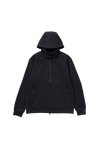 BACK MESH PUNCH FULL ZIP SWEAT PARKA